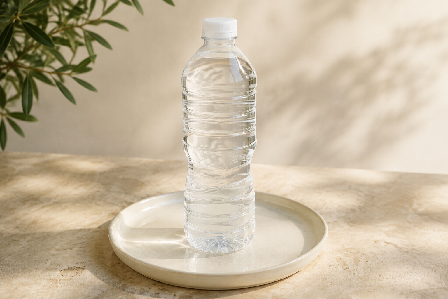 AI-generated illustration: Water bottle
